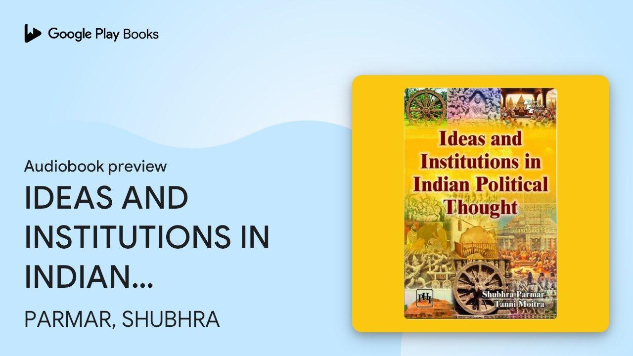 Cover of Ancient Indian Political Thought (Lecture)