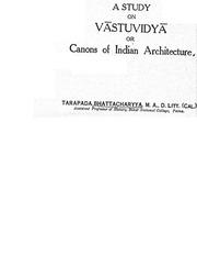 Cover of Canons Of Indian Architecture
